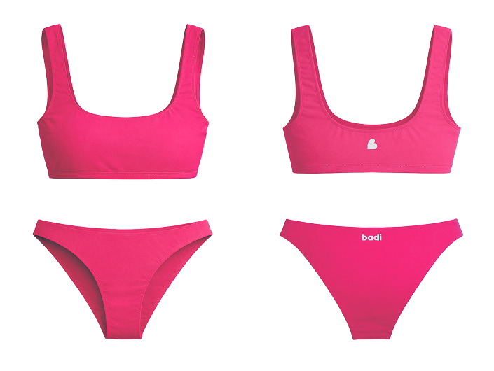 Hibiscus pink bikini