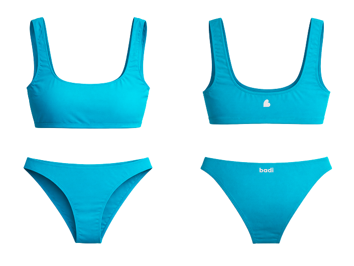 Ocean blue bikini